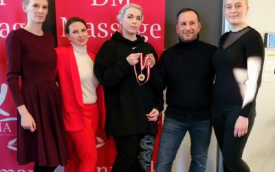 I vieta Tarptautiniame masažuotojų konkurse „Danish open“